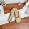 Yuanlitong Summer New Bangkok Holiday~ Woven Baotou Flat Bottom Beach Hollow Half Slippers Women's Sandals Outside