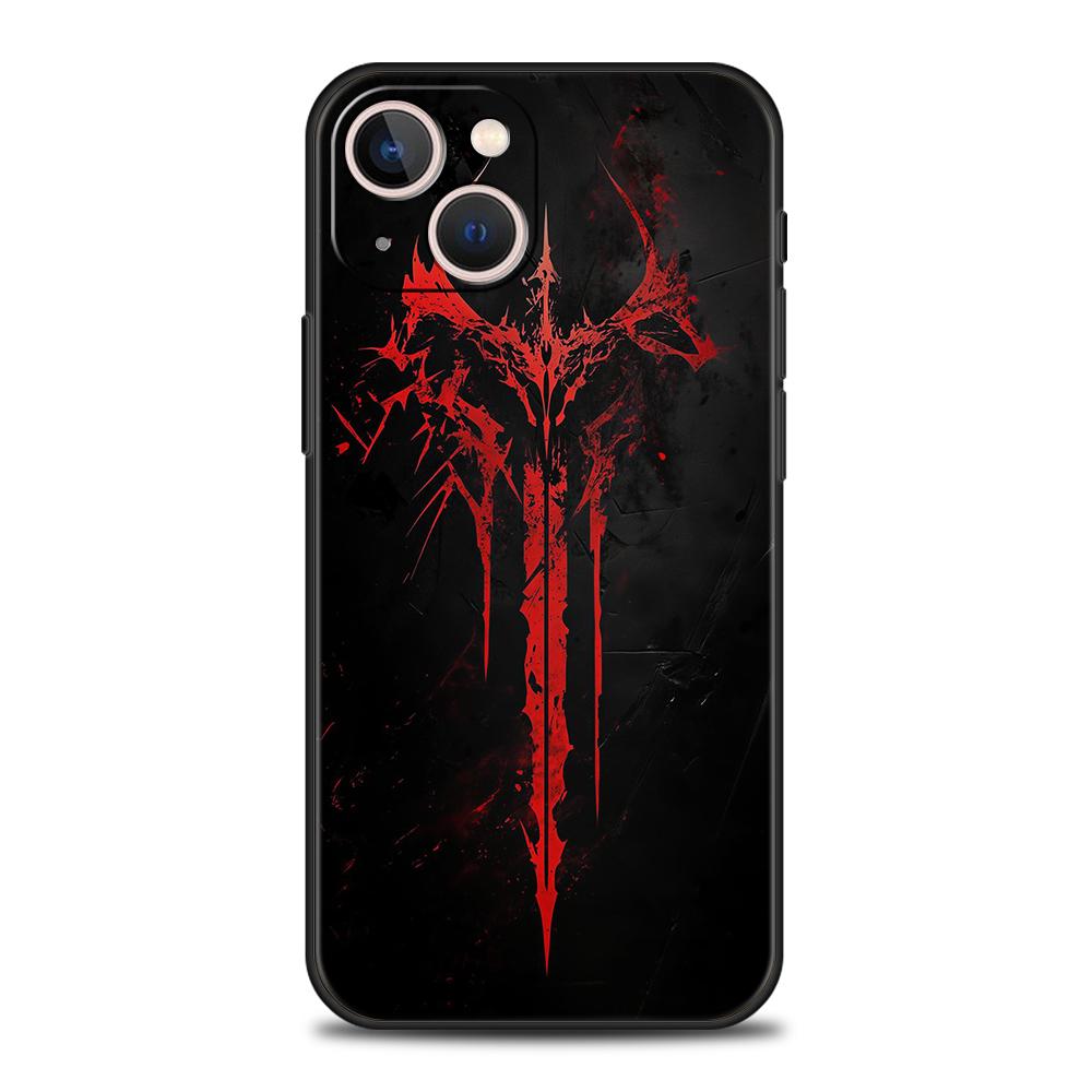 Phone Case Cover for iPhone 17 16 15 14 13 12 Pro Max 11 Pro Max 17AIR Plus Shockproof Soft TPU Shell The Sword Creative Pattern