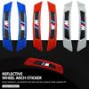 Car Wheel Arch Front And Rear Bumpers Night Reflective Sticker For BMW 1 3 5 7 Series M F01 F20 F10 F13 E52 E53 E60 E93