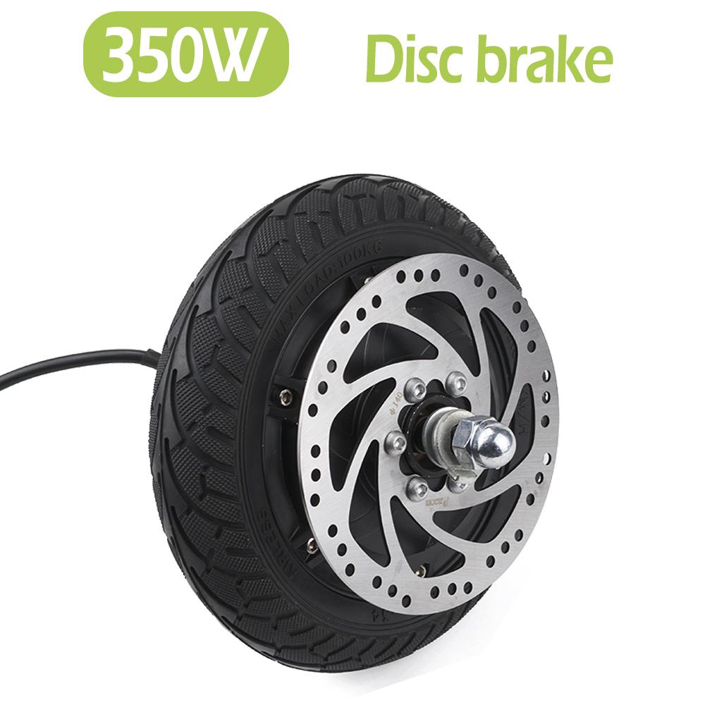 8 Inch Electric Scooter Motor Brushless Gearless Hub Motor 24V/36V/48V 350W/500W Electric Wheel Hub Motor for Scootor disc brake 8 inch