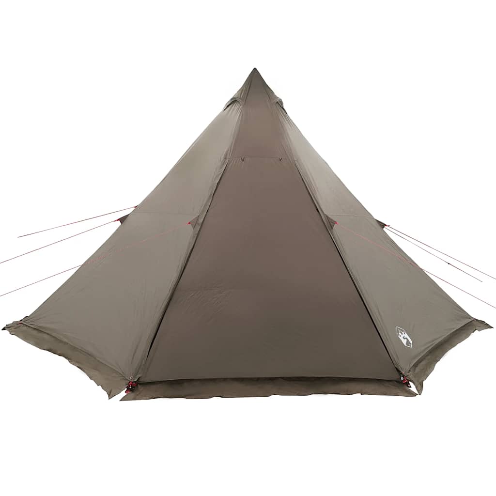 Vidaxl Tipi Family Tent, 6-Person, Brown, Waterproof