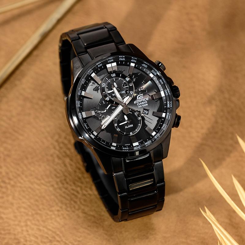 Casio Men EDIFICE Black Watch EFR-303DC-1A EFR-303DC-1A