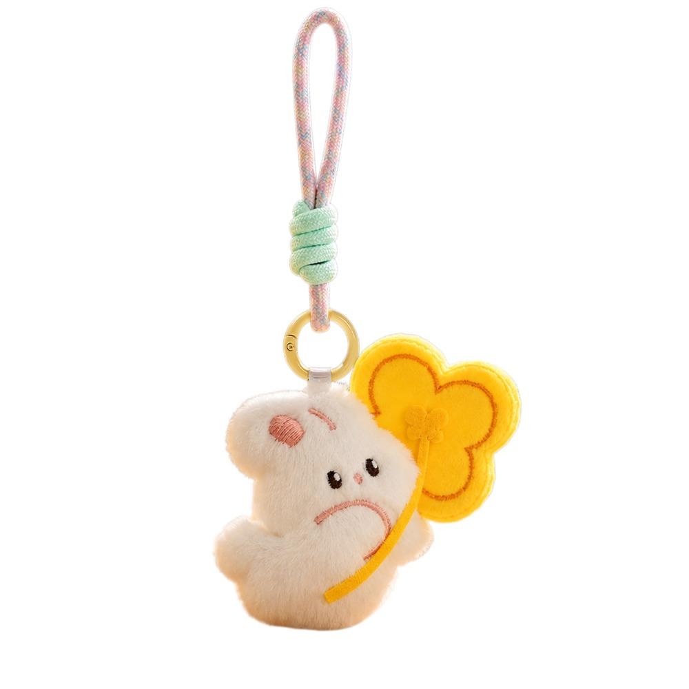Soft Cute Plush Hanging Decoration Versatile Rabbit Keychain  Mid-Autumn Festival