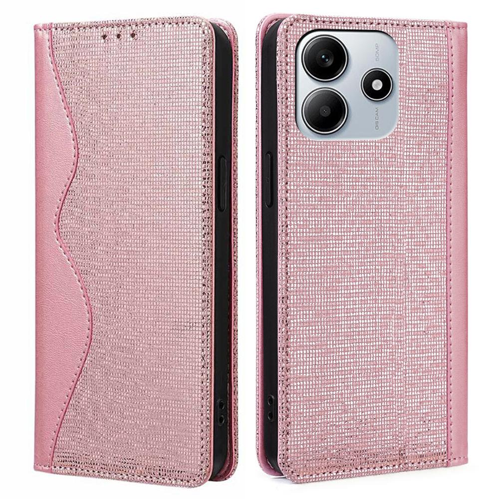 For Xiaomi Redmi Note 14 5G Leather Case Wallet Stand Phone Cover with RFID Blocking