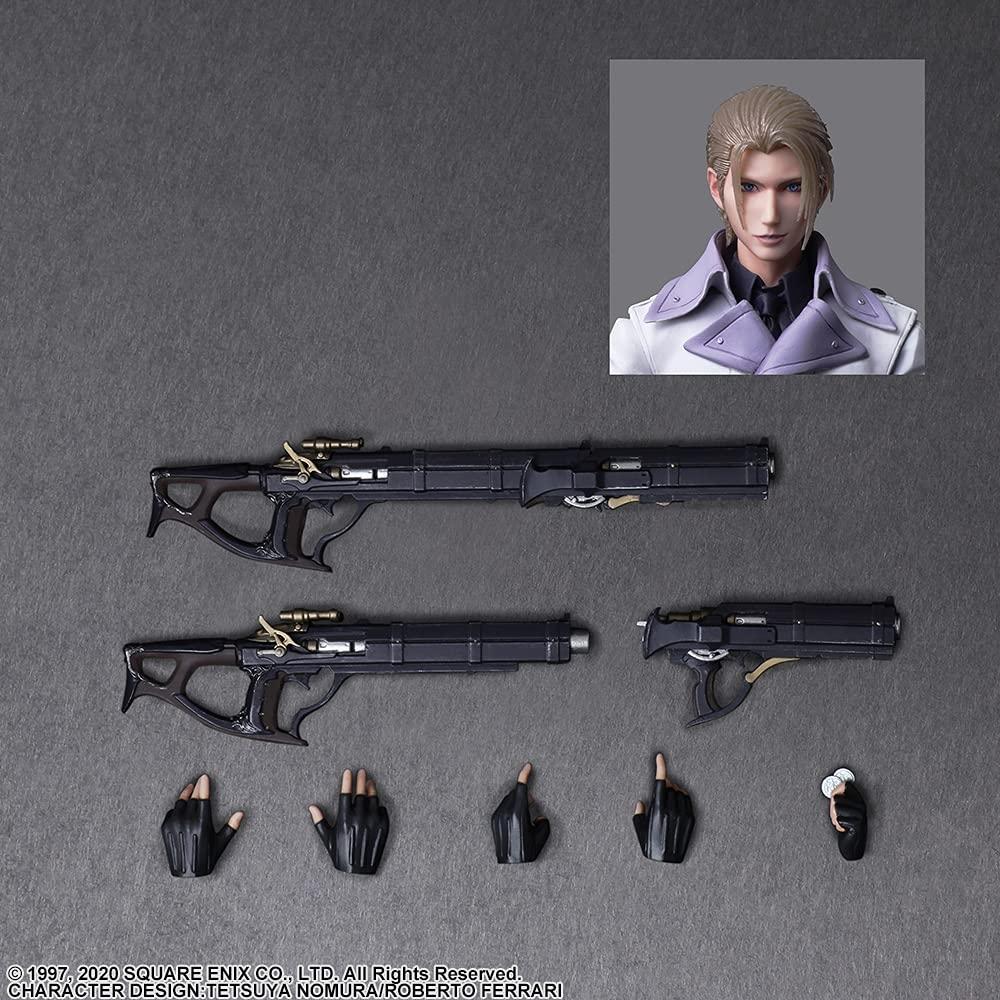 Final Fantasy VII Remake PLAY ARTS Kai Rufus Shinra PVC Painted Movable Figure