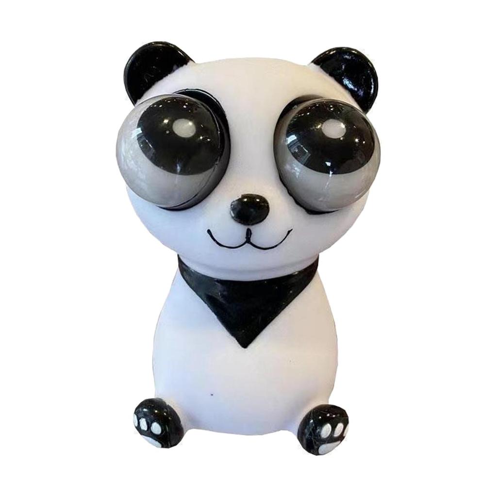 Panda Relaxing Toy Eye Popping Sensory Squeezing for Holiday Gifts Goodie