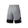 Li Ning Badfive Mister Cartoon Collaboration Loose Casual Shorts Men shorts Shark-Gray Black AAPU207-3