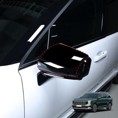Mirror Cover For Hyundai Palisade 2026 LX3 Automotive Exterior Accessories Bright Black Rear View Mirror Cap Side Covers