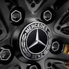 Car Sticker For Benz 4PCS 75MM Car Wheel Center Hub Caps Tire Rim Covers Auto Accessories For Mercedes Benz CLA A180 W108 AMG CL