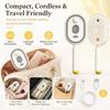 Spray Air Cushion Comb for Women Electric Retractable Hair Massage Brush for Thick Fine Curly Hair Electric Steam Brush for Hair
