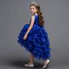 European & American Embroidered Princess Formal Dress for Girls - Wedding Long Train Dress