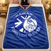Flannel BlanketSheffield Wednesday Warm Soft Throw Blanket for Indoor Sofa Bed Living Room Use