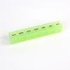 New Hot Weekly Premuim Portable 7 Grids 1 Times A Day Pill Storage Cases Box Organizer Container for Vitamins Medicine Fish Oils