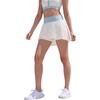 Nike SS24 ADVANTAGE DRI FIT Casual Short Skirts Women's Sail White/Joy Ocean Blue HF6596-134