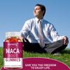 Estratto di Maca (4:1 Estratto, Equivalente a 200 mg di Radice di Maca) Integratore da 50mg, 60 Gomme