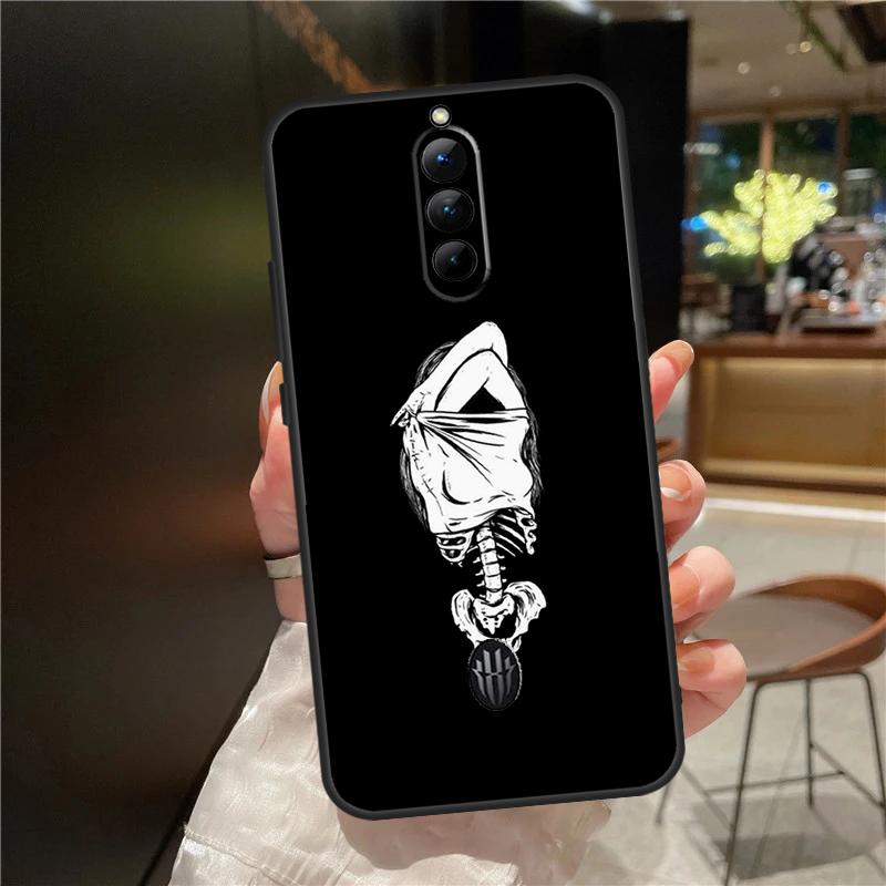 Aesthetics Skeleton Case For ZTE Nubia Red Magic 11 10 9 8 8S 9S 10S Pro Plus 6 7 6S 7S For RedMagic 10 Air Cover