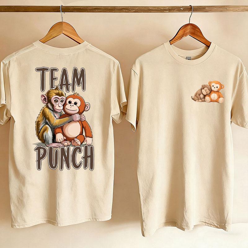 

2026 Summer Little Monkey Boxing TShirt Team Boxing Virus Pattern TShirt Wildlife Lovers Gift Womens TShirt 3XL