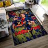 Mbappé Customizable Name Carpet Design for Foyer Study Room Dormitory Hallway Antislip Carpet Anime Office Decor Best for Christmas
