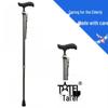 Aluminum Alloy Anti-Slip Foldable Walking Cane for Seniors