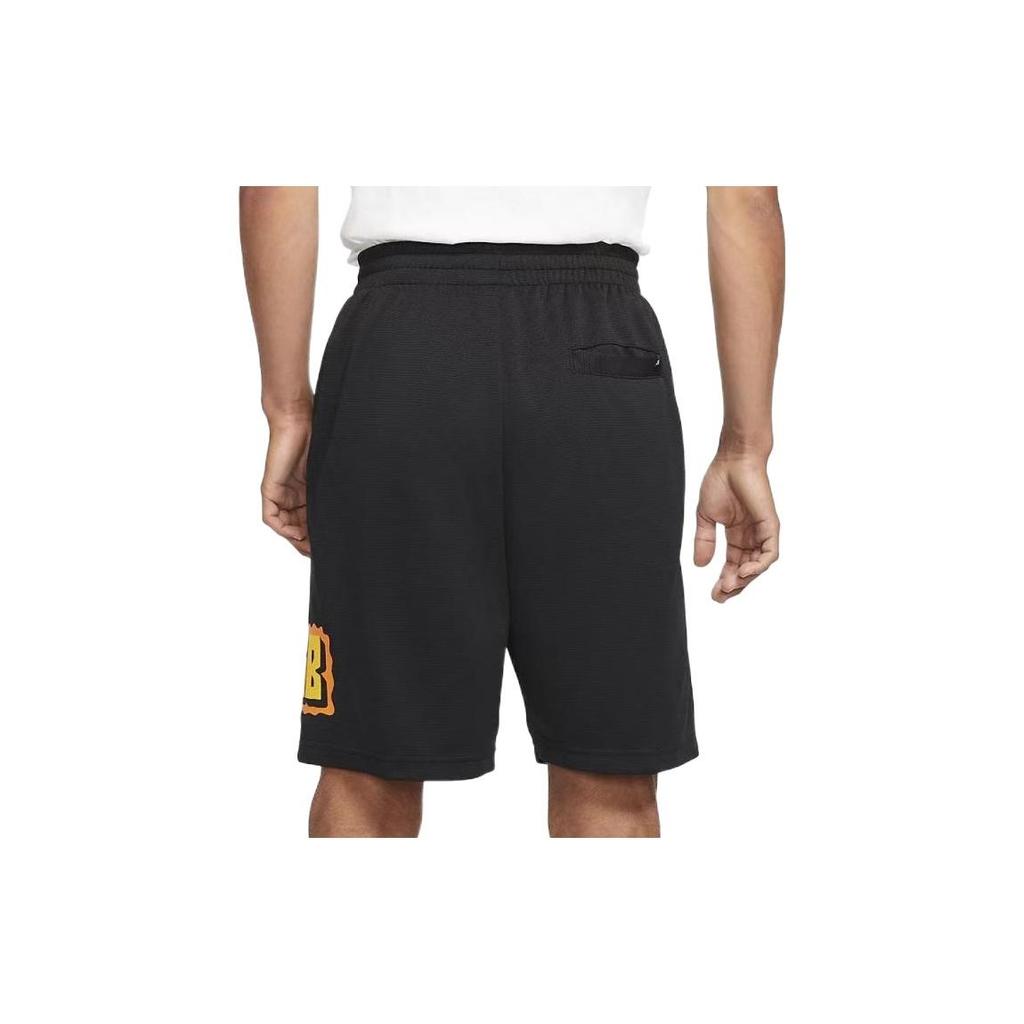 Men's Nike Minimalistic Alphabet Printing Casual Loose Sports Shorts Black DA4200-010