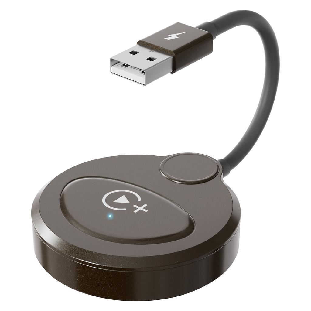 New Mini Smart AI BOX Wireless Video CarPlay Adapter with Netflix/YouTube/Tiktok OEM Wired CarPlay Cars Portable Car Adapter Cable Wired To Wireless