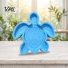 Textured Stone Molds for Patio Reusable Sea Turtle Stepping Mold Garden Art, DIY Oceans Theme Concrete Handmade Path Pavers Paver Mold, Giant Silicone