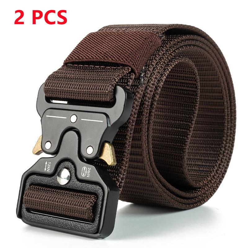Genuine Tactical Belt Quick Release Outdoor Military Belt Soft Real Nylon Sports Accessories Men And Women Black Belt