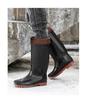 Men's Waterproof Non-Slip High-Top Rain Boots, Thick-Soled and Wear-Resistant for Fishing, Work, and Mining.