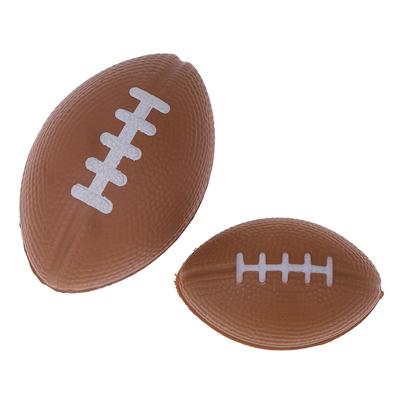 5Pcs Mini Soft Elastic Pu Sponge Rugby Ball Mini Decompression Ball Squeeze Balls Anti Stress Kids Toy Balls Hand Exercise