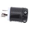Generator Locking Adapter Plug 15A for NEMA L5 15P Locking Plug For RV Campground Generator Power Socket