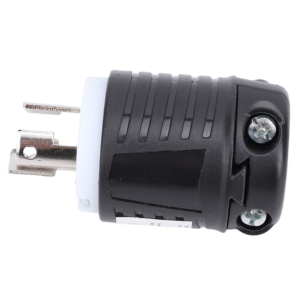 Generator Locking Adapter Plug 15A for NEMA L5 15P Locking Plug For RV Campground Generator Power Socket