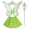 Princess Fairy Wings Costume for Girls - Perfect for Children's Day and Christmas Performances