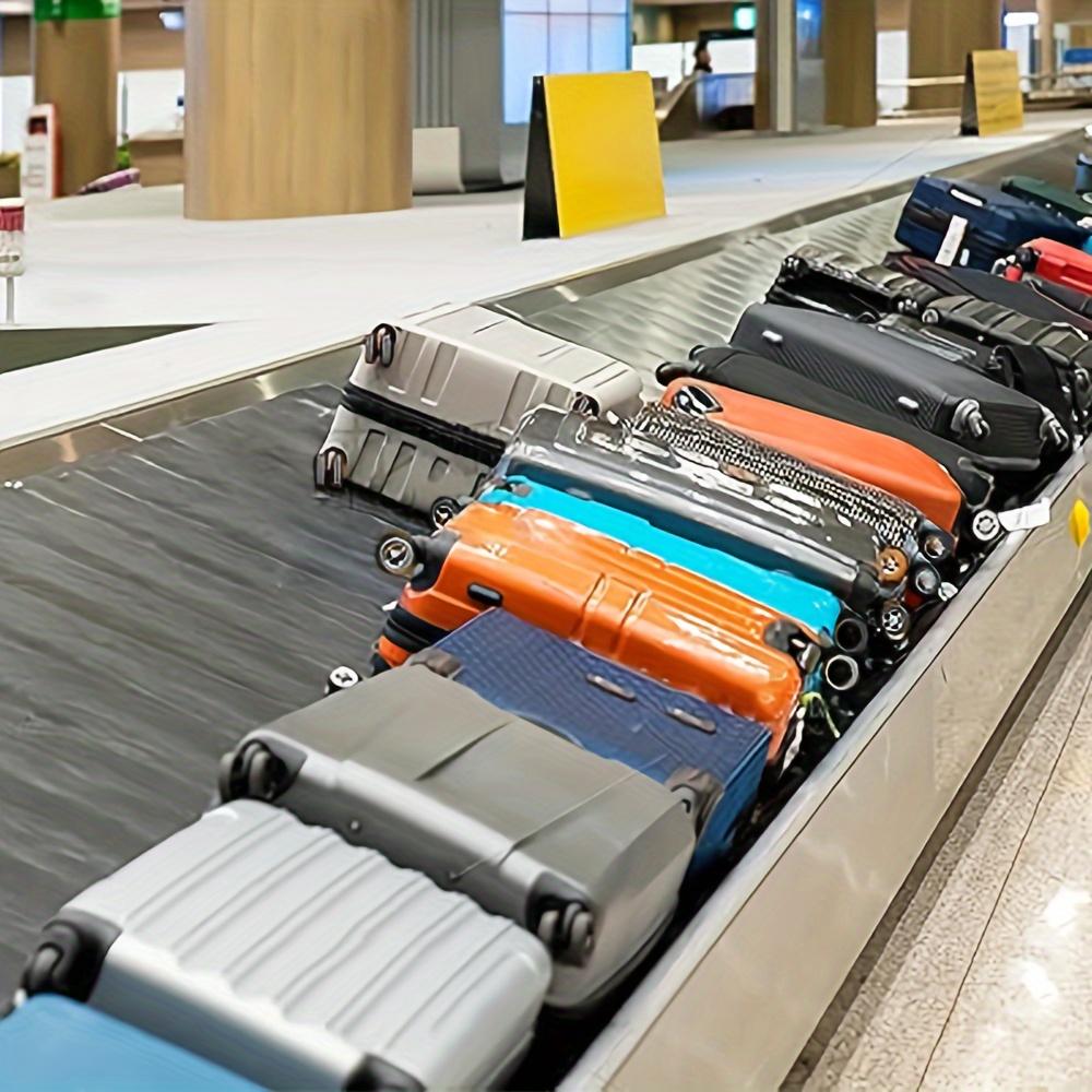 32pcs Shock-Proof Silicone Luggage Wheel Covers, Durable Waterproof Smooth Rolling Design, Easy to Install Travel Accessories Set, Worry-Free Travel