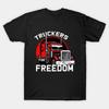 Truckers For Freedom Convoy T Shirt Vintage Versatile Stretched Soft Unisex Casual Fashion Graphic Comfortable