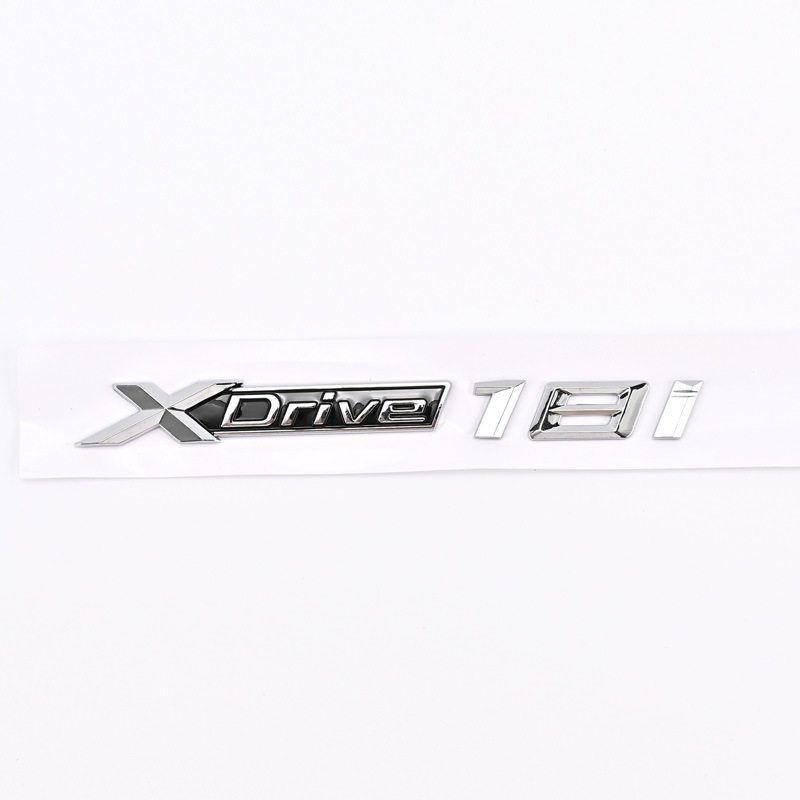 Zadní nápis kufru auta Originální náhradní štítek Pro BMW Xdrive 20i 25i 30i & GT - 18i 23i 28i 35i 40i 45i X1/X2/X3/X4/X5/X6/X7
