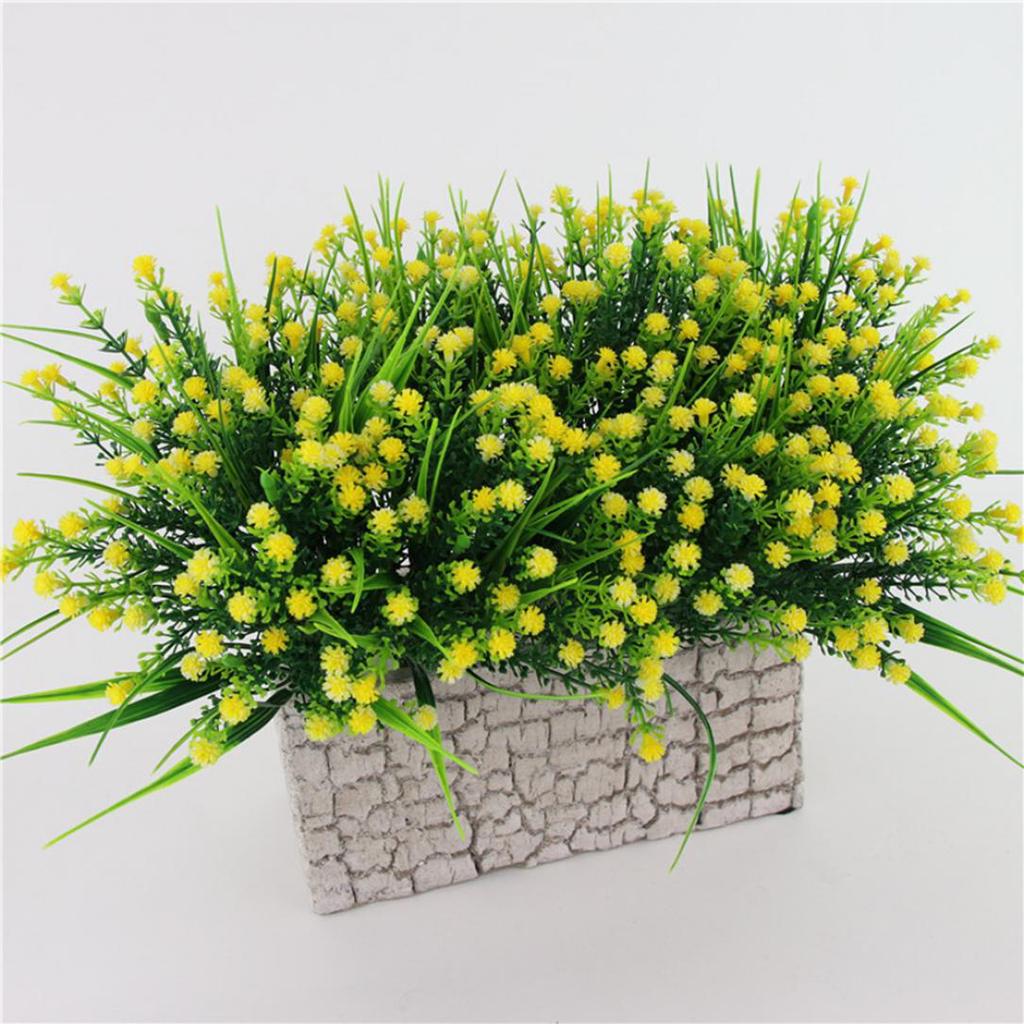 1Pc Durable Babysbreath Artificial Flowers Waterproof Faux Plant Shop Home Decor