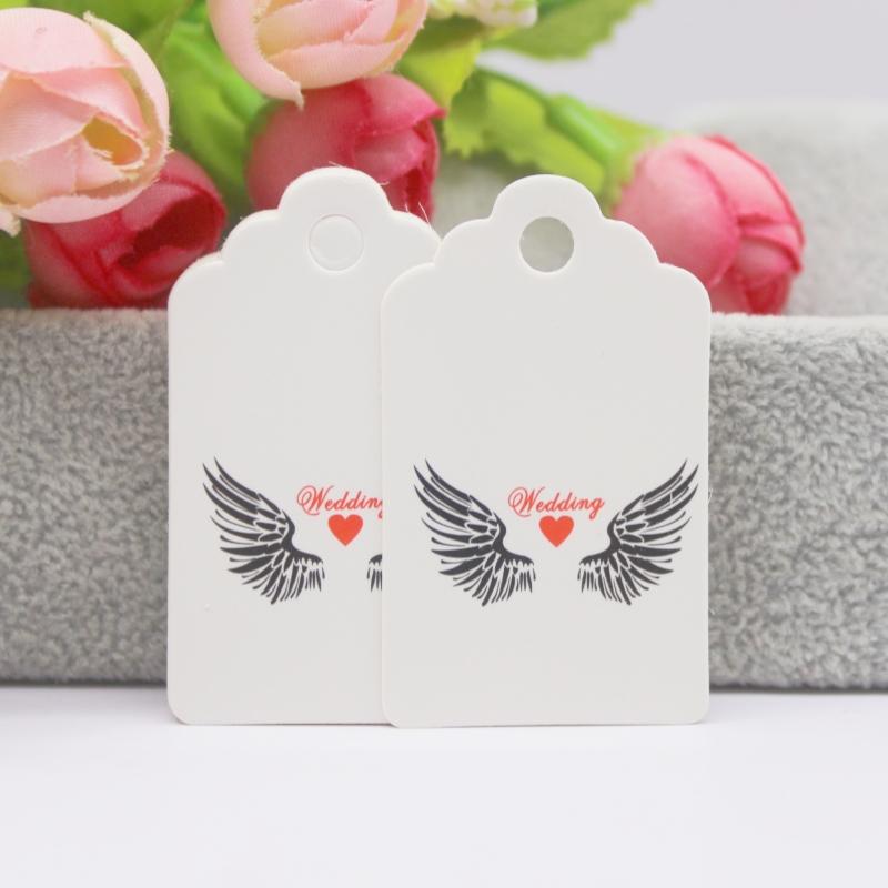 

100шт+100ниток 3x5см белые/крафт-бумага. Спасибо за то, что вы вручную изготовили бирку для этикетки. 100tag