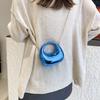 New fashion chain mini bag glossy acrylic lipstick change bag shoulder messenger dinner bag