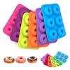 6 Hole Silicone Donut Mold DIY Cookie Chocolate Mould Non-Stick Cake Dessert Bakeware Heat Resistant Baking Pastry Tools