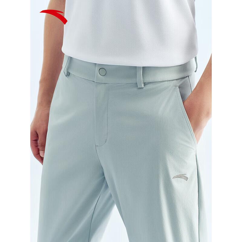 ANTA Men's Running & Training Woven Straight-Leg Pants