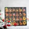 Capybara Advent Christmas 24 Days Cute 3D Capybara Toy Decor Animal Countdown Calendar for Home Desktop Bookshelf TV Cabinet
