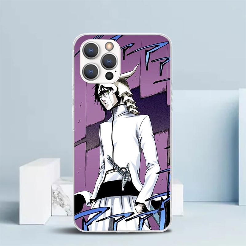 Bleach Ulquiorra Cifer 4 Soft Cover for iPhone 16 17 Air 15 14 Pro Max 16E Phone Case 13 Mini 12 11 7 SE 8 Print Pattern Fit Cas