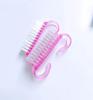 Macaron Colored Nail Dust and Cleaning Brush for Nail Art