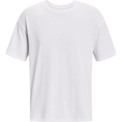 Ua Oversized Heavyweight Short Sleeve Solid Color Crew Neck T-Shirt Men Tops White 1384037-100