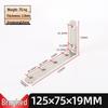 Stainless Steel L-Shaped 90° Angle Bracket Shelf Support