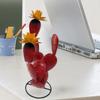 Funny Vintage Metal with Flowers Cactus Succulents Cactus Statue Kitchen Bar Club Garage Home Decorative Wall Art