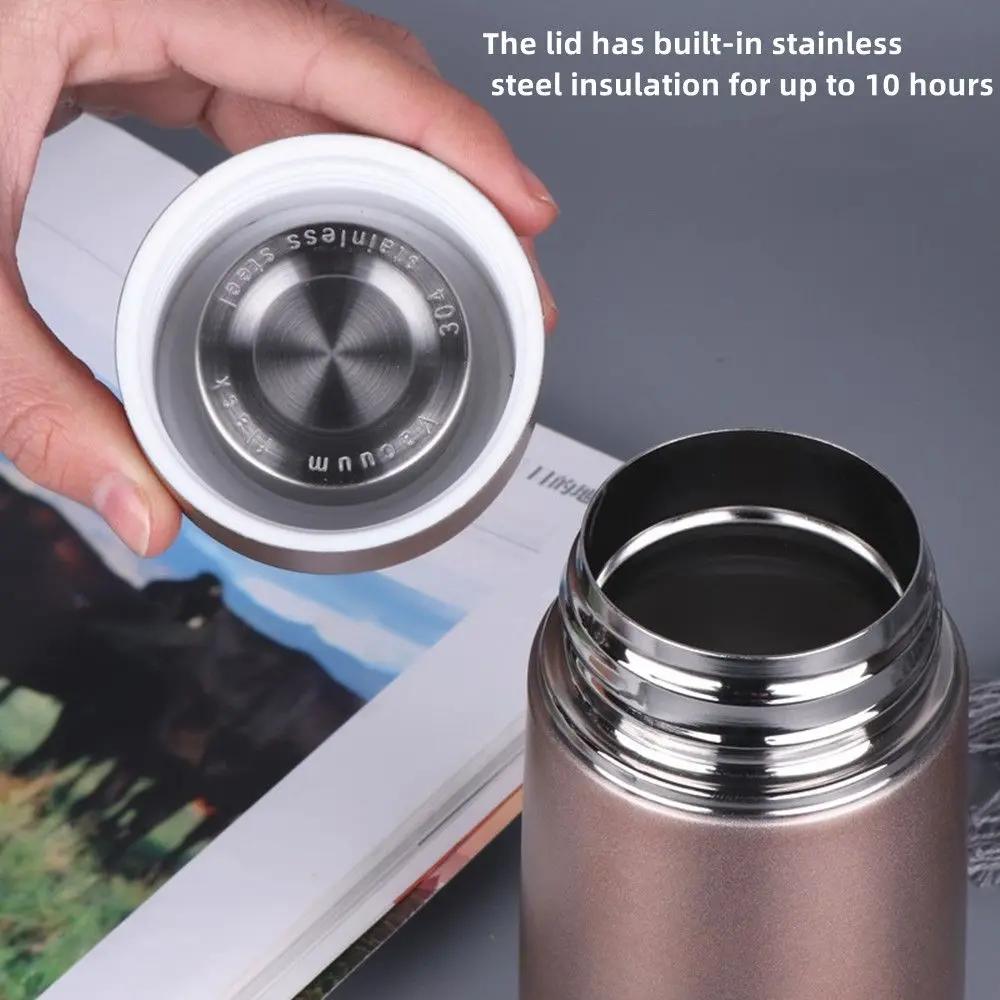 350ML Mini Cute Coffee Vacuum Flasks Thermos Stainless Steel Travel Drink Water Bottle Thermoses Cups and Mugs Botellas de agua