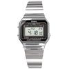 CASIO Digital Wristwatch Vintage Series A700W-1A Unisex Silver Overseas Model