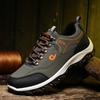 Spring and Autumn Large Size Men's Shoes Low Top Outdoor Hiking Shoes Leather Sneakers Hiking Adventure Shoes