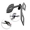 Motorcycle License Number Plate Frame Holder Carbon Steel Bracket